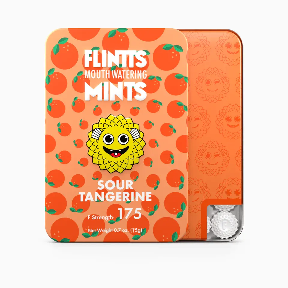 flintts mints tangerine toke produkt